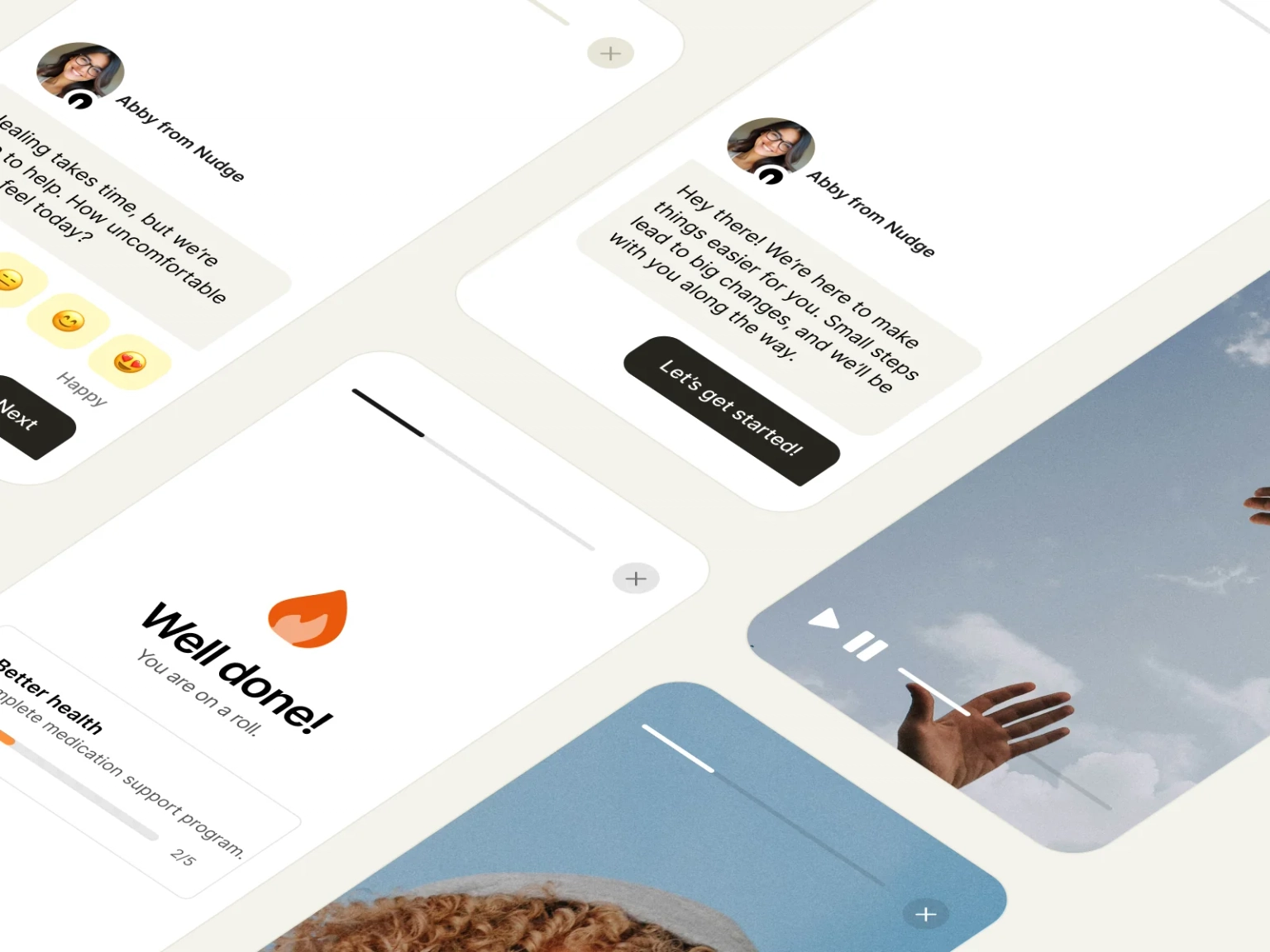 SMS, email, and web portal delivery
