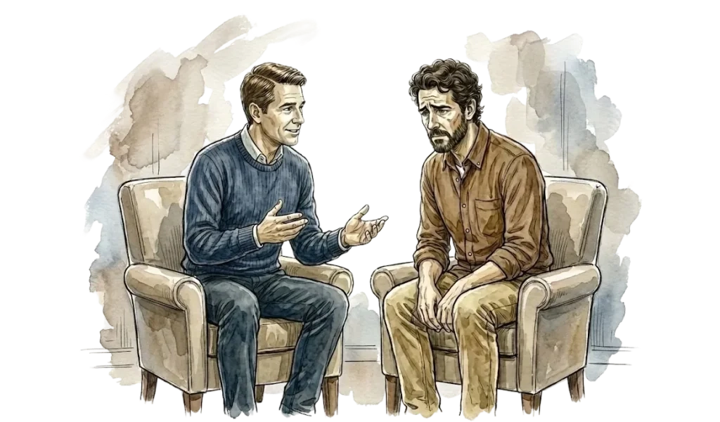 Guiding caregivers with support and referrals